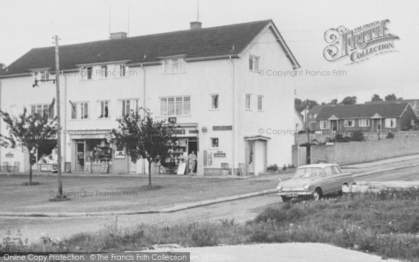 Photo of Millwey Rise, Shops And Post Office c.1965