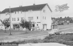 Shops And Post Office c.1965, Millwey Rise