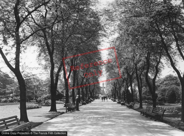 Photo of Milnsbridge, Greenhead Park c.1955