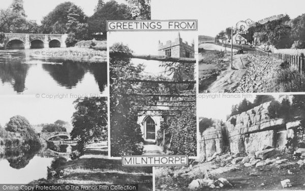 Photo of Milnthorpe, Composite c.1955