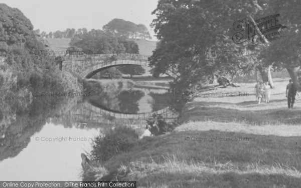 Photo of Milnthorpe, River Bella c.1955
