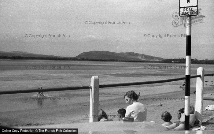 Photo of Milnthorpe, Sandside c.1958