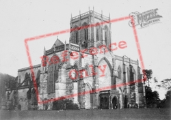 Milton Abbey Church c.1935, Milton Abbas