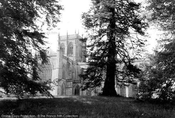 Photo of Milton Abbas, The Abbey c.1955