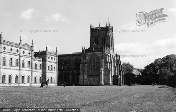 Photo of Milton Abbas, The Abbey c.1955