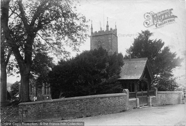 Photo of Milton Abbot, St Mary's Church And Lychgate 1910