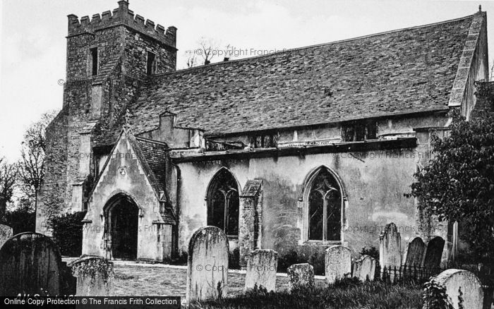 Photo of Milton, All Saints Church c.1939