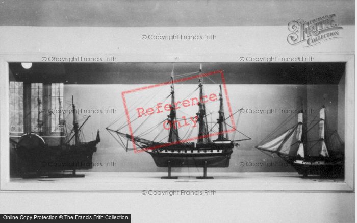 Photo of Milton Combe, Buckland Abbey, Model Ships c.1955