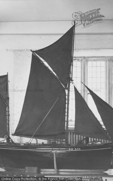 Photo of Milton Combe, Buckland Abbey, Model Yacht In The Folk Gallery c.1955