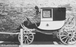 Wooden Carriage, Buckland Abbey c.1955, Milton Combe