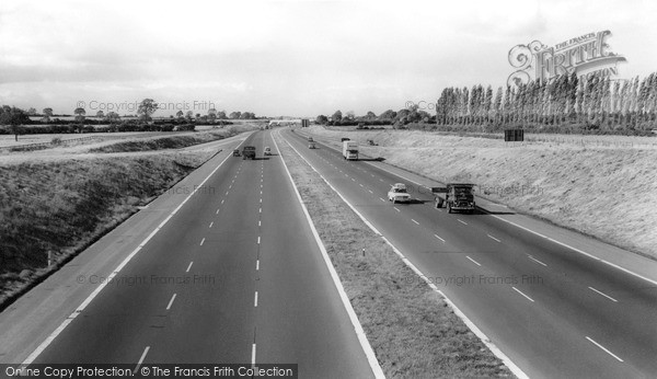 Photo of Milton Keynes, The M1 At Junction 14 c.1965