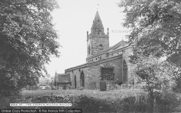 Photo of Milton Malsor, The Church c.1960