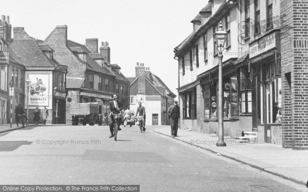 Photo of Milton Regis, High Street c.1955