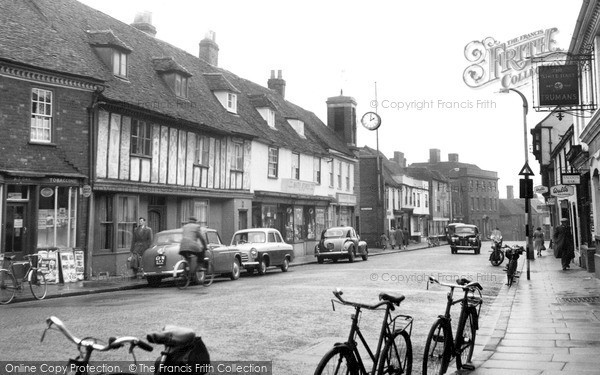 Photo of Milton Regis, High Street c.1955