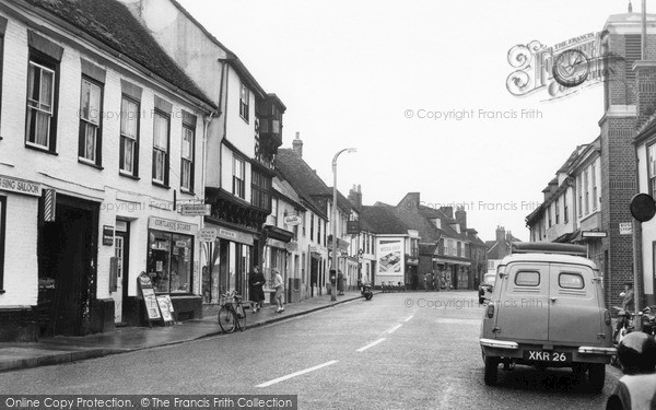 Photo of Milton Regis, High Street c1955
