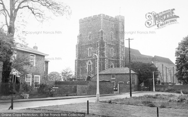Photo of Milton Regis, Holy Trinity Church c.1960
