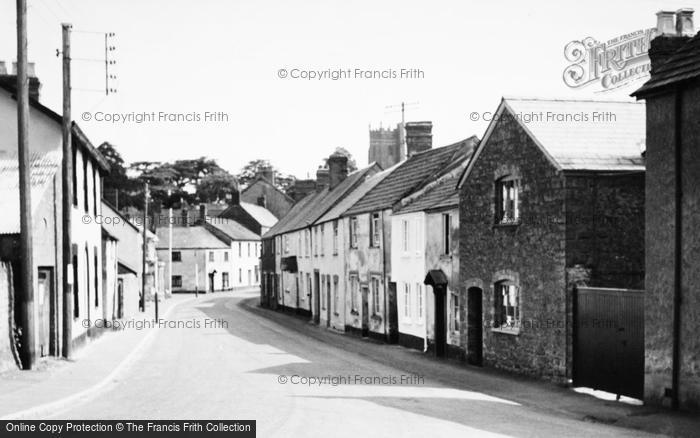 Photo of Milverton, The Village c.1955