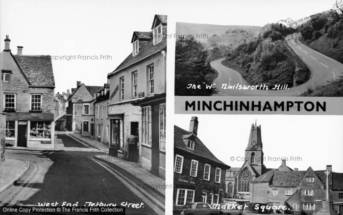 Photo of Minchinhampton, Composite c.1950