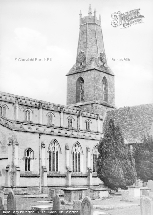 Photo of Minchinhampton, Holy Trinity Church c.1955