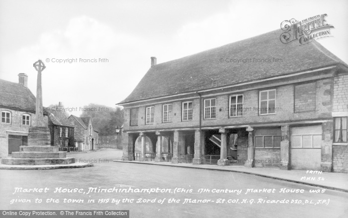 Photo of Minchinhampton, Market House c.1955