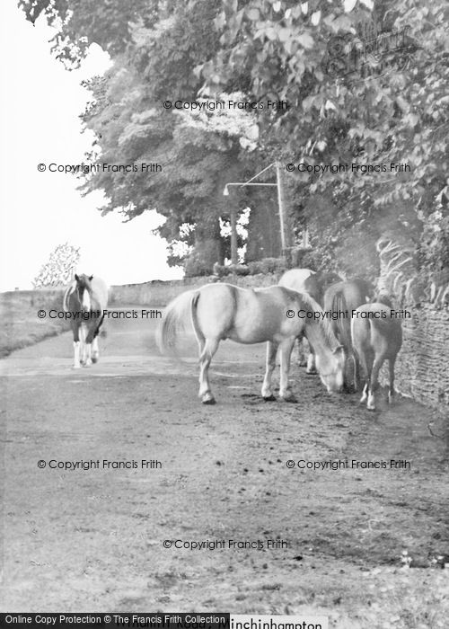 Photo of Minchinhampton, Windmill Road c.1950