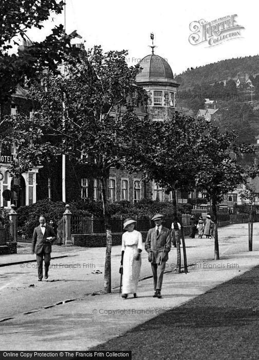 Photo of Minehead, A Strolling Couple 1912