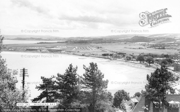 Photo of Minehead, Bay c.1960