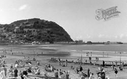Beach And North Hill 1939, Minehead