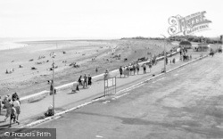 Beach And Promenade c.1955, Minehead