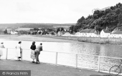 Beach From The Harbour c.1955, Minehead