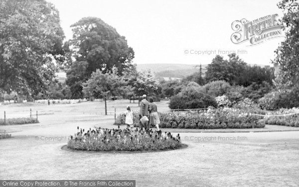 Photo of Minehead, Blenheim Gardens c.1955