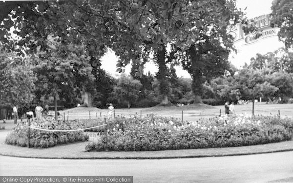 Photo of Minehead, Blenheim Gardens c.1955