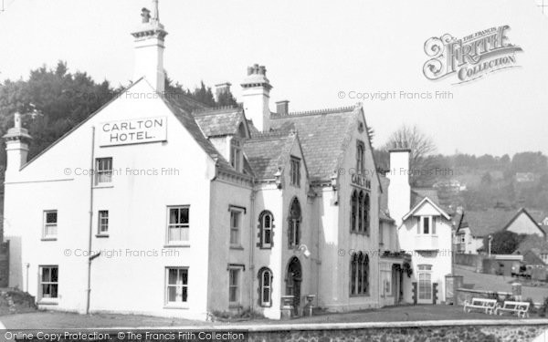 Photo of Minehead, Carlton Hotel c.1955