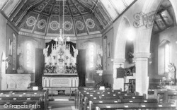 Catholic Church Interior 1906, Minehead