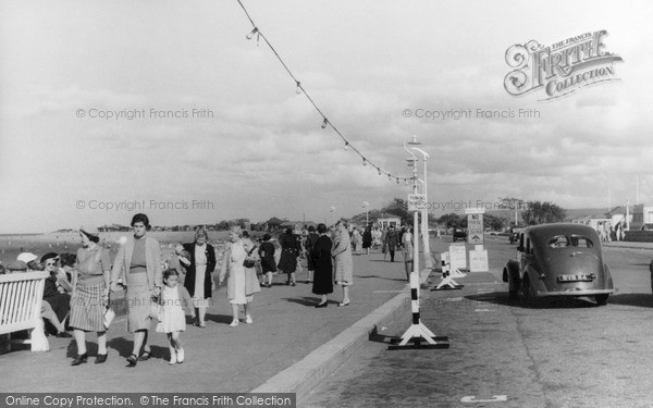 Photo of Minehead, Central Promenade 1939