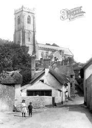 Children In Church Town 1901, Minehead
