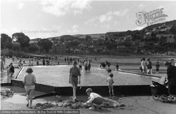 Photo of Minehead, Children's Lake 1939