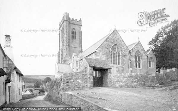 Photo of Minehead, Church From East 1888