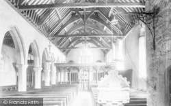 Church Interior 1900, Minehead