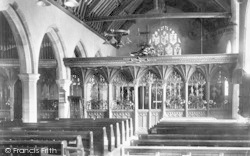Church Interior 1906, Minehead
