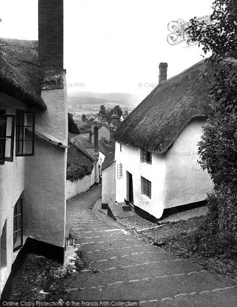 Photo of Minehead, Church Steps 1929