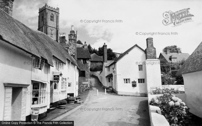 Photo of Minehead, Church Steps c.1960