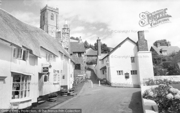 Photo of Minehead, Church Steps c.1960