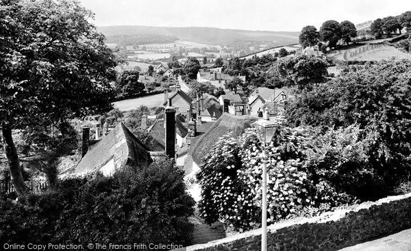 Photo of Minehead, Church Town 1929