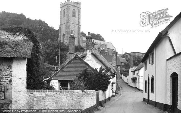 Photo of Minehead, Church Town 1935