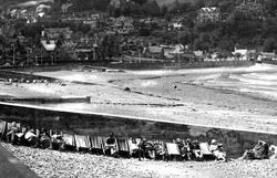 Deckchairs On The Beach c.1939, Minehead