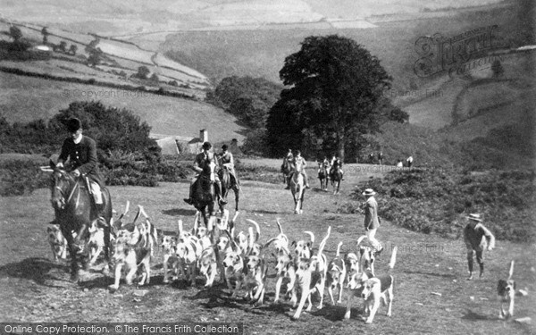 Photo of Minehead, Devon And Somerset Staghounds c.1920