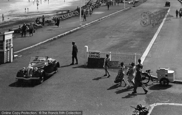 Photo of Minehead, Entrance To The Camping Ground 1938