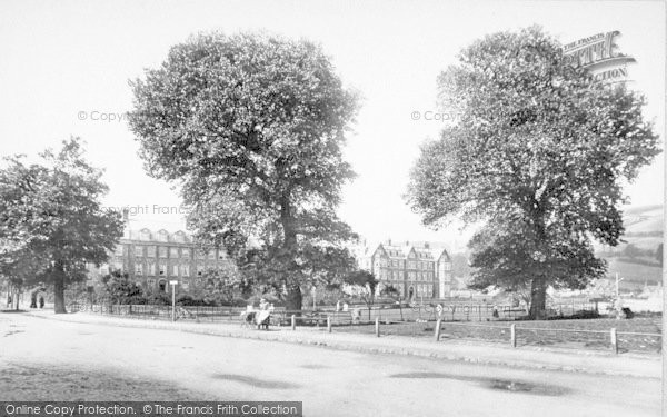 Photo of Minehead, Esplanade Hotel 1897