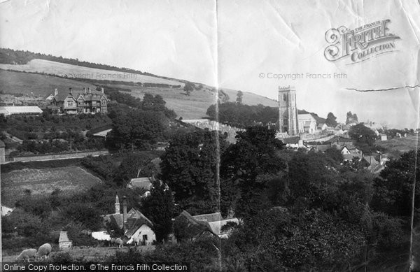 Photo of Minehead, From Above Church 1892